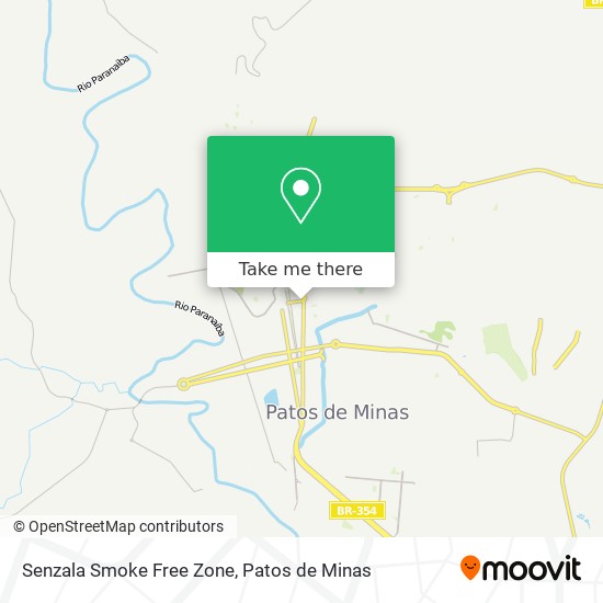 Mapa Senzala Smoke Free Zone