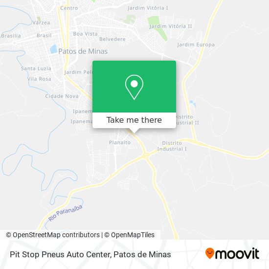 Pit Stop Pneus Auto Center map