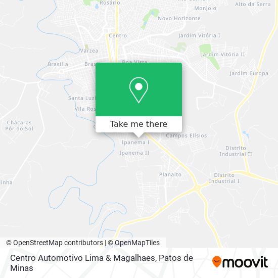 Centro Automotivo Lima & Magalhaes map