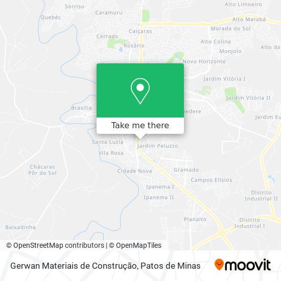 Gerwan Materiais de Construção map