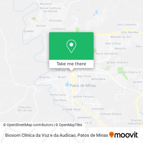 Biosom Clínica da Voz e da Audicao map