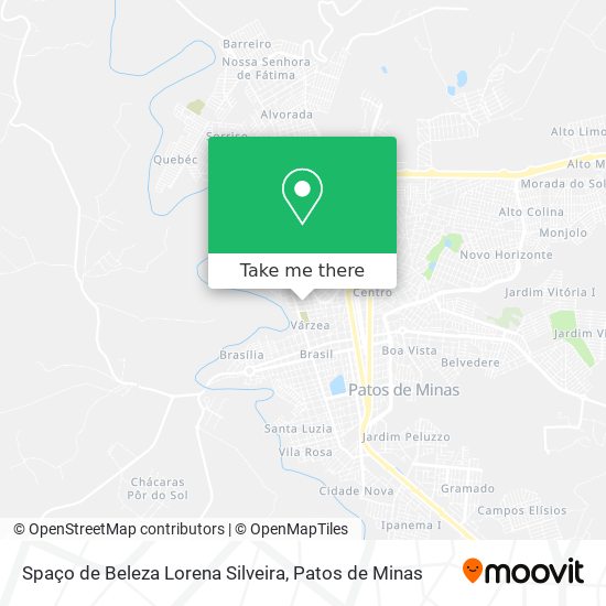 Spaço de Beleza Lorena Silveira map