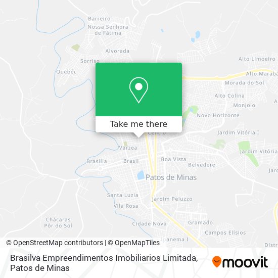 Brasilva Empreendimentos Imobiliarios Limitada map
