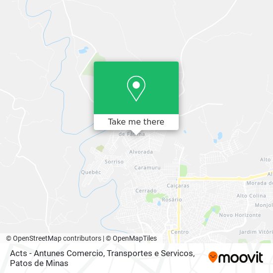 Acts - Antunes Comercio, Transportes e Servicos map