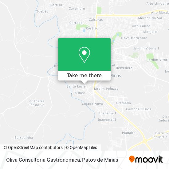 Oliva Consultoria Gastronomica map