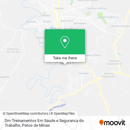 Dm Treinamentos Em Saude e Seguranca do Trabalho map