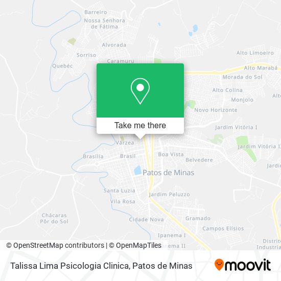 Mapa Talissa Lima Psicologia Clinica