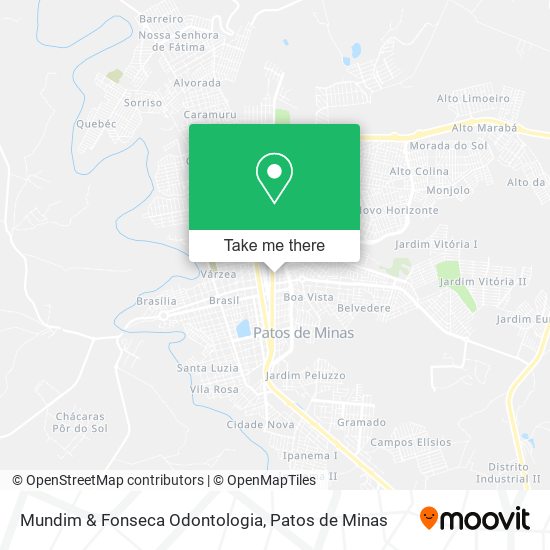 Mundim & Fonseca Odontologia map