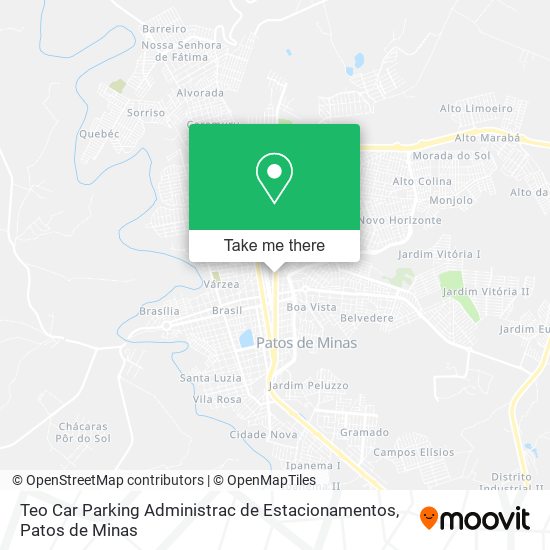 Mapa Teo Car Parking Administrac de Estacionamentos