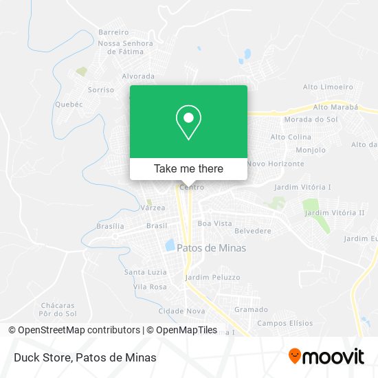 Mapa Duck Store