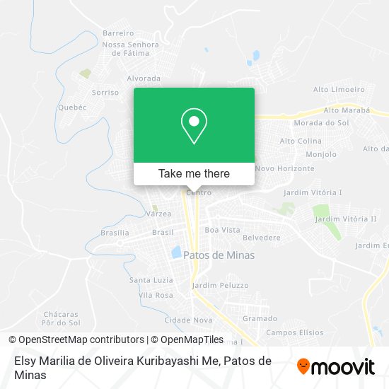 Elsy Marilia de Oliveira Kuribayashi Me map