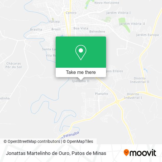 Jonattas Martelinho de Ouro map