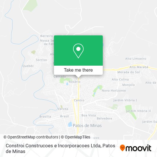 Mapa Constroi Construcoes e Incorporacoes Ltda