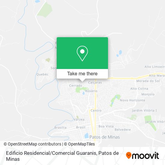 Mapa Edificio Residencial / Comercial Guaranis