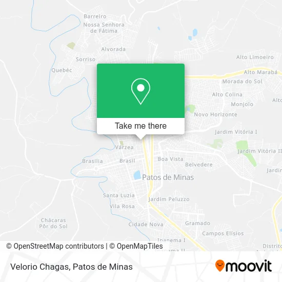 Velorio Chagas map
