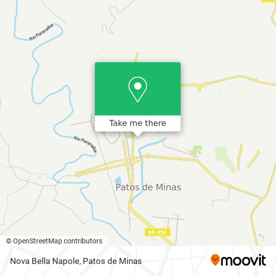 Nova Bella Napole map