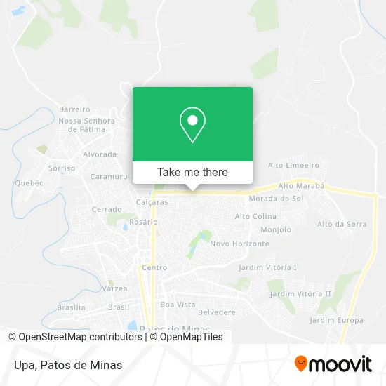 Upa map