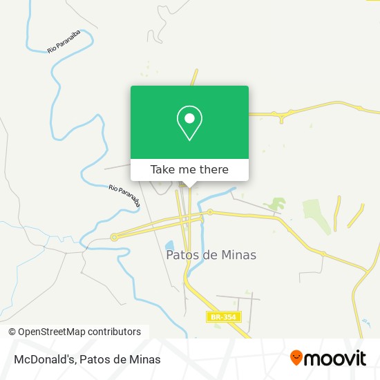 McDonald's map