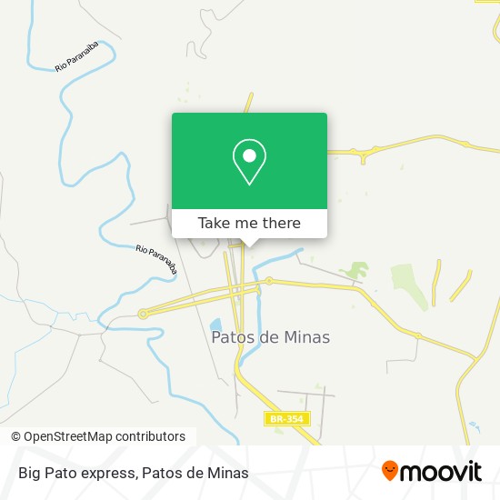 Mapa Big Pato express
