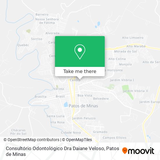 Consultório Odontológico Dra Daiane Veloso map