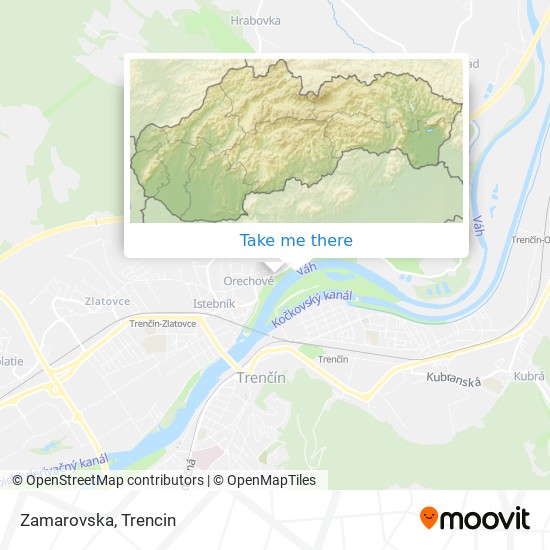 Zamarovska map