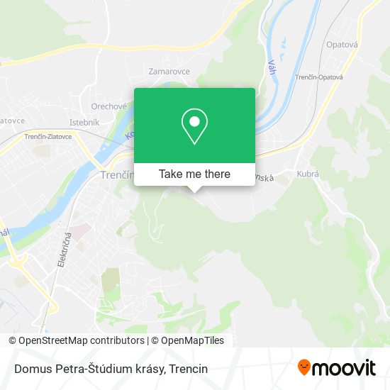 Domus Petra-Štúdium krásy map