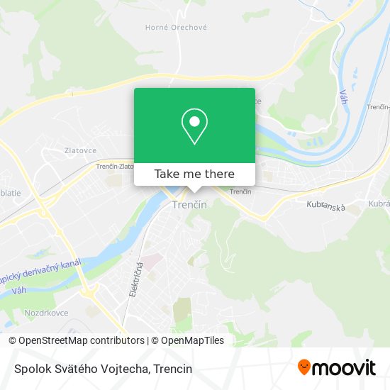 Spolok Svätého Vojtecha map