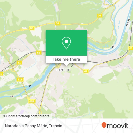 Narodenia Panny Márie map