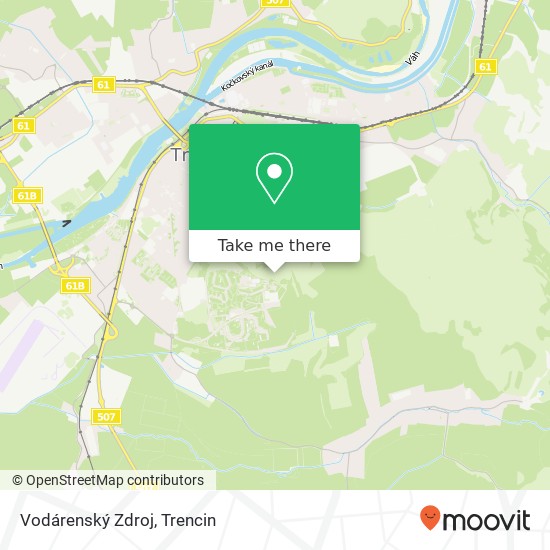 Vodárenský Zdroj map