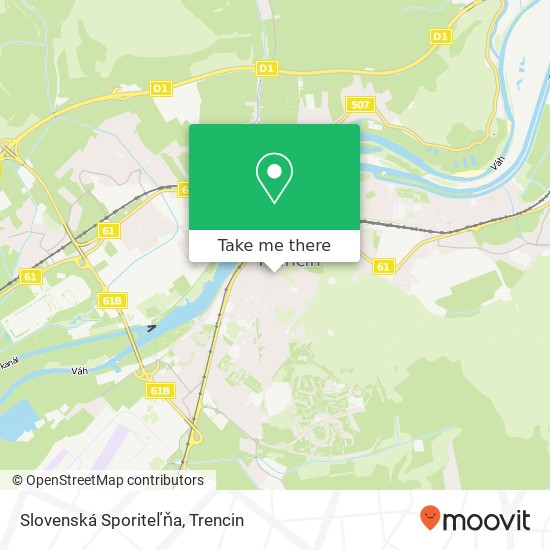 Slovenská Sporiteľňa map