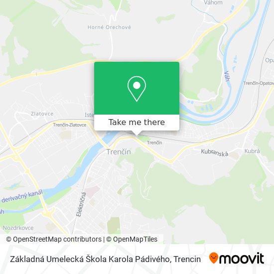 Základná Umelecká Škola Karola Pádivého map