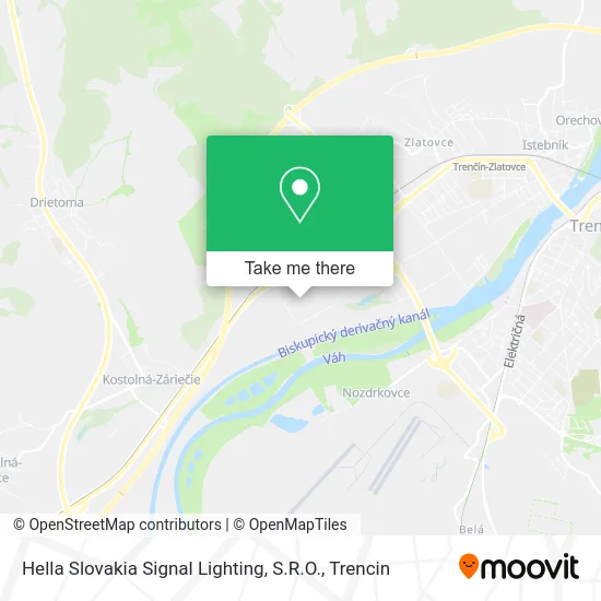 Hella Slovakia Signal Lighting, S.R.O. map