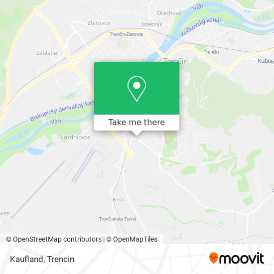 Kaufland map