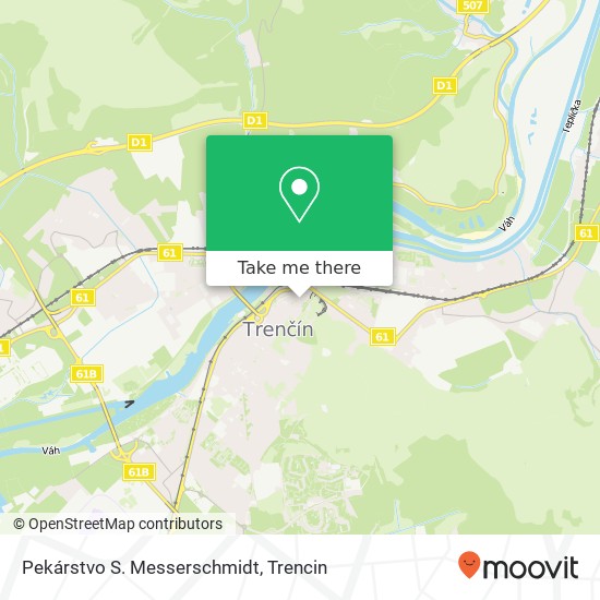 Pekárstvo S. Messerschmidt map