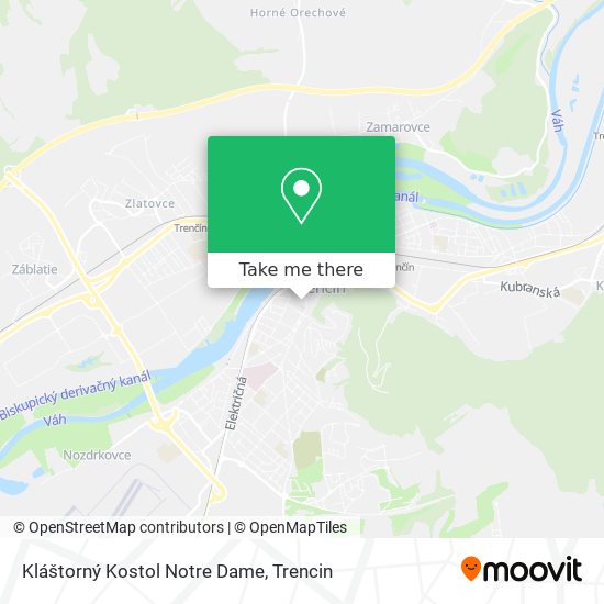 Kláštorný Kostol Notre Dame map