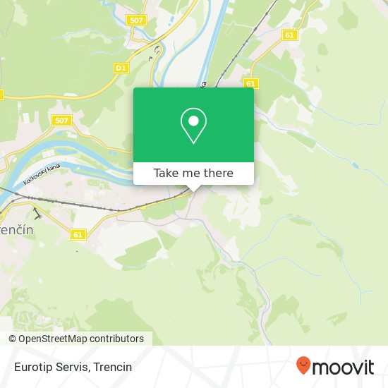 Eurotip Servis map