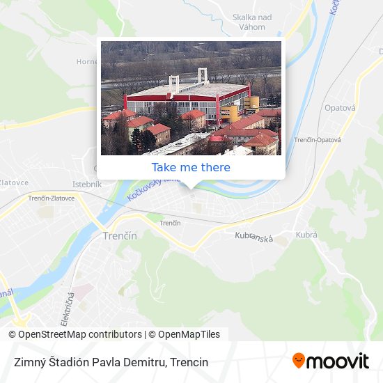 Zimný Štadión Pavla Demitru map