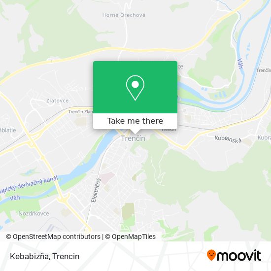 Kebabizňa map