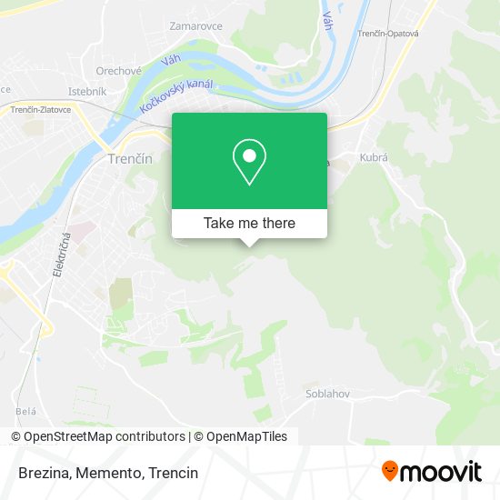 Brezina, Memento map