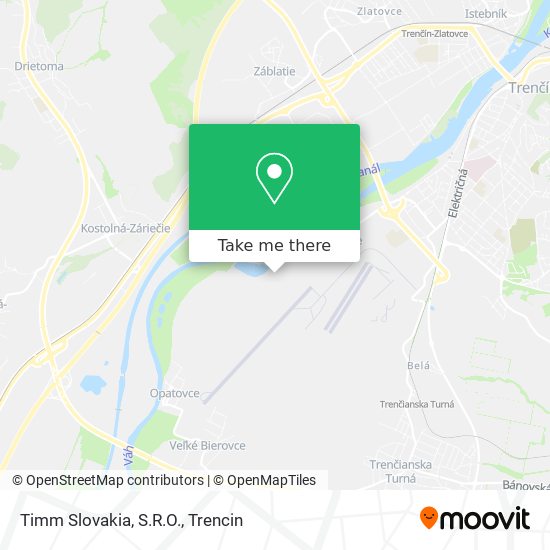 Timm Slovakia, S.R.O. map