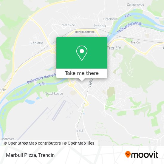 Marbull Pizza map