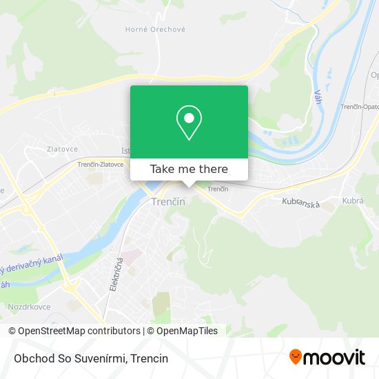 Obchod So Suvenírmi map