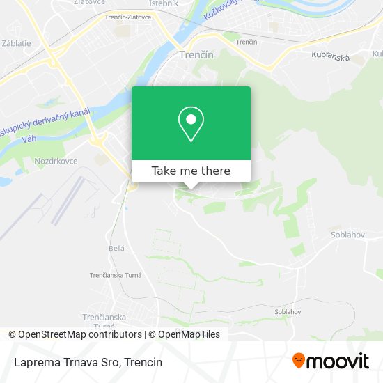 Laprema Trnava Sro map