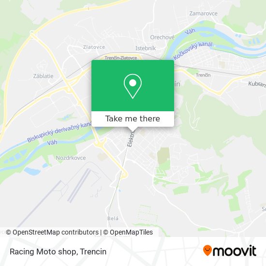 Racing Moto shop map