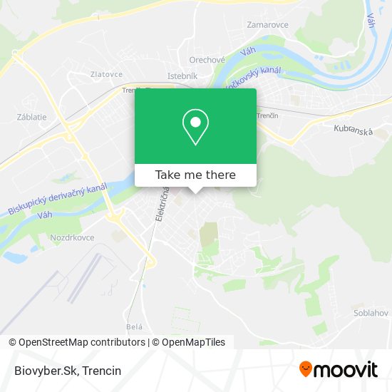 Biovyber.Sk map