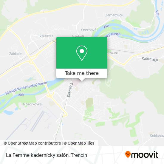 La Femme kadernícky salón map