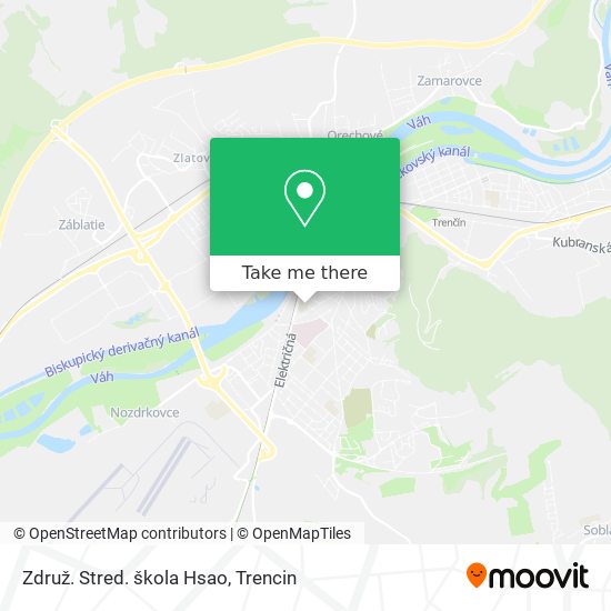 Združ. Stred. škola Hsao map