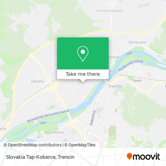 Slovakia Tap-Koberce map