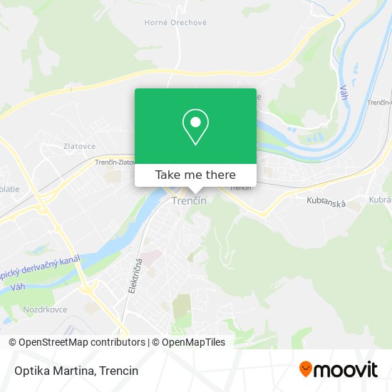 Optika Martina map