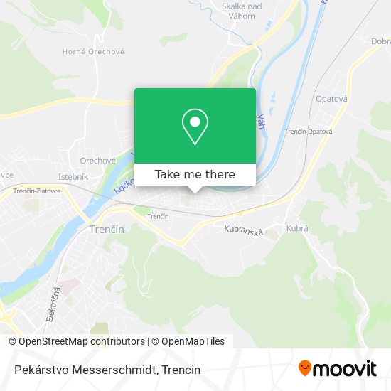 Pekárstvo Messerschmidt map